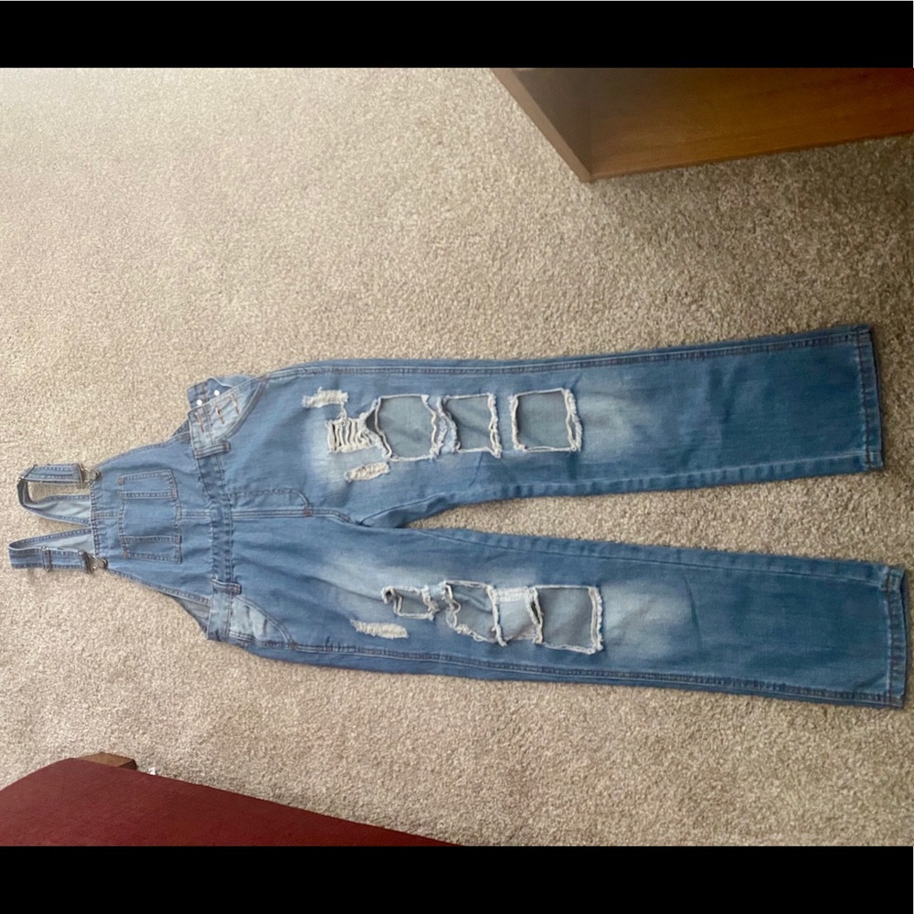 Cute ripped overall